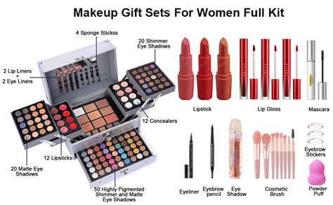 Amazon UNIFULL 132 Color All In One Makeup For Women Full Kit