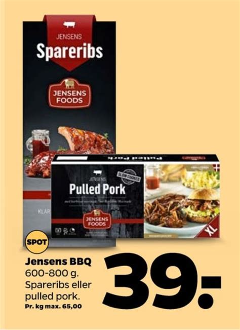 Jensens Spareribs Tilbud Hos Netto