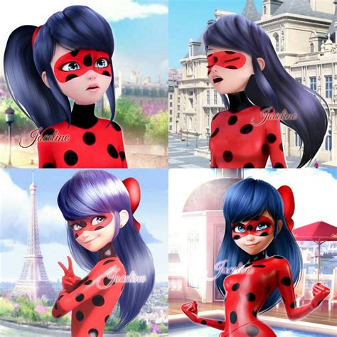 Ladybug Long Hair By Jocelinetav On Deviantart Miraculous Ladybug Fanfiction Miraculous