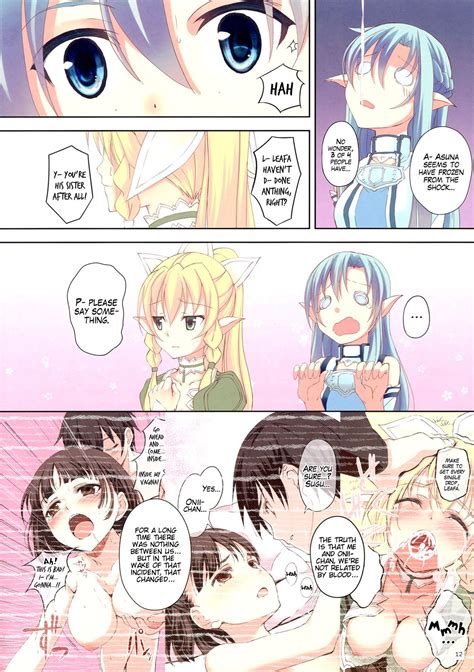 Rule 34 Blushing Comic Comic Page Kirigaya Kazuto Kirigaya Suguha