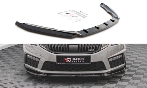 Splitter Przedni V Skoda Octavia Rs Mk Facelift Nasza Oferta