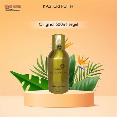 Jual Bibit Parfum Kasturi Putih Senses Ml Segel Shopee Indonesia