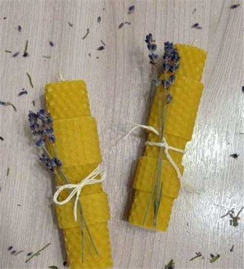 Свечи из вощины с лавандой | Festima.Ru - Мониторинг объявлений