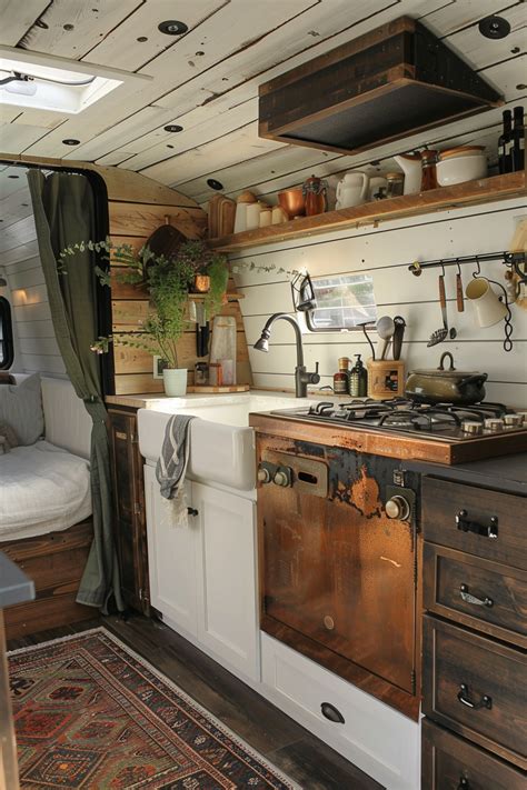 68+ Camper Van Kitchen Designs and Inspirations - TastyInteriors