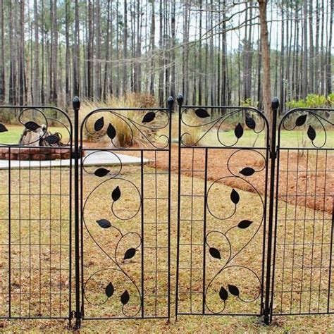 The No Dig Decorative Garden Fence Is Versatile And Easy To