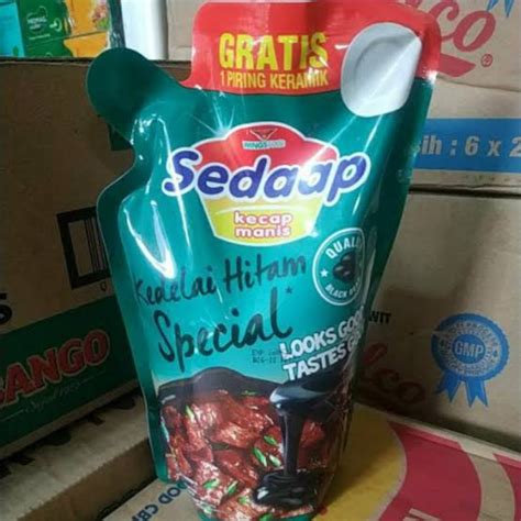 Jual Kecap Sedaap 550ml Free Piring Keramik Tebal Shopee Indonesia