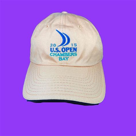 Us Open Chambers Bay 2015 Golf Dad Hat Orange Dad Depop