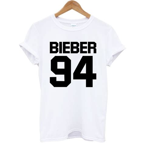 Bieber 94 White Justin Bieber T Shirt Fun Cases Shirts Shirt