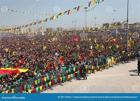 Newroz En Diyarbakir Turquía Foto editorial Imagen de festival