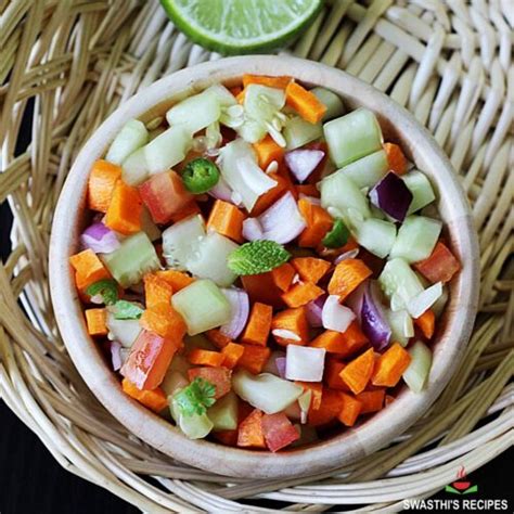 Vegetable Salad Recipe - Swasthi's Recipes