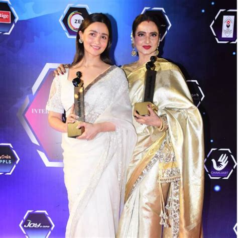 Alia Bhatt Looks Divine In Torani Saree Worth Rs 115000 At Dadasheb Phalke Awards 2023 Check