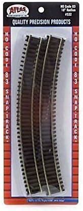 Track Toys Ho Scale Atlas Ho Code Radius Curve Track Sections