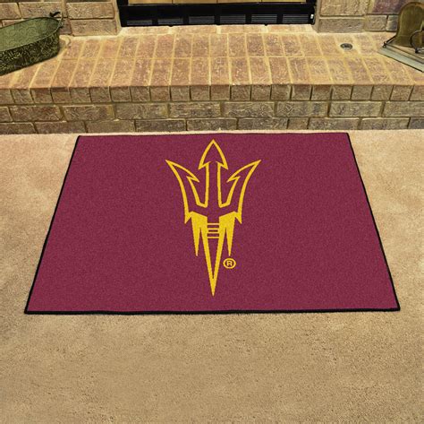 Arizona State Pitchfork Logo All Star Vinyl Backed Floor Mat