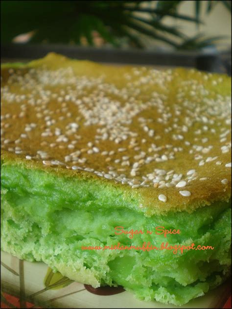 Sugar N Spice Kueh Bakar Bingka Pandan