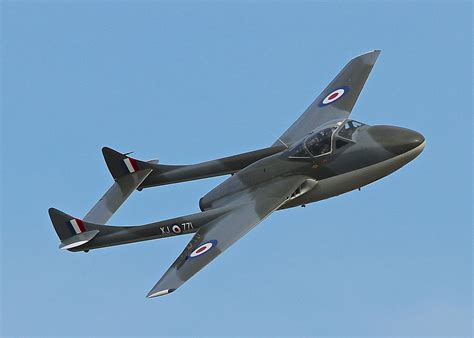 De Havilland Dh Vampire Mk C N Xj U G Flickr