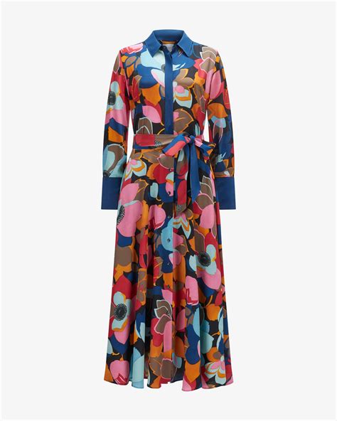 Sara Roka Silk Dress Lodenfrey