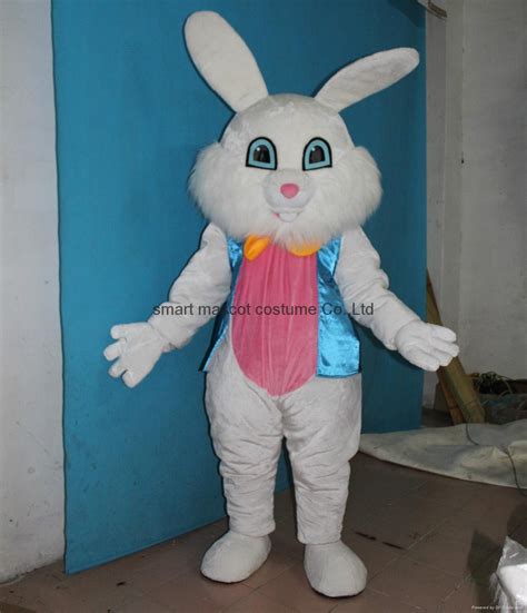 Adult Easter Bunny Rabbit Mascot Costume Sm Smart Mascot