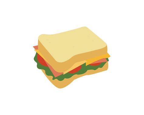 Vector Sandwich Emoji Design Svg  Png Eps Etsy Hong Kong