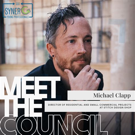 Meet The Council Michael Clapp Synerg