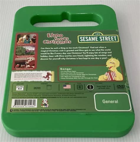 SESAME STREET ELMO Saves Christmas DVD Region 4 Free Post $9.90 ...