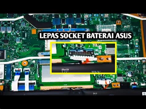 Lepas Baterai Tanam Laptop Asus M409DA YouTube