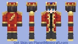 King Minecraft Skin