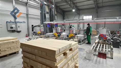 Auto Pallet Block Production Line Youtube