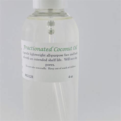 Coconut, Fractionated, Oil - Nature's Gift