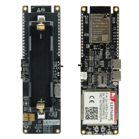 ESP32 LilyGO T SIM7600E H LTE 4G GSM GPS WiFi Bluetooth 18650