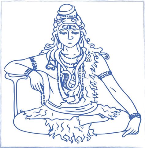 Shiva Trishul Drawing Stock Illustrations – 288 Shiva Trishul Drawing ...