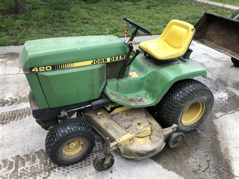 John Deere 420 Garden Tractor Shop Dcag