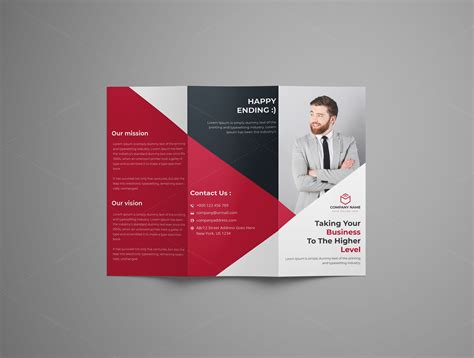 Creative Business Trifold Brochure Template On Behance