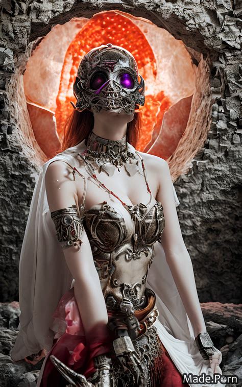 Porn Image Of 20 Woman Cyberpunk Seductive Catacombs Face Mask Fisheye