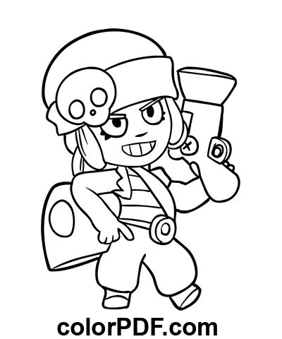 Penny Brawl Stars Jeu Coloriages Et Livres En PDF