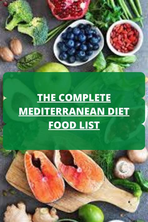 Mediterranean Diet Food List How To Follow This Popular Meal Plan In