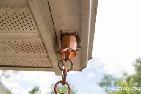 How To Make A DIY Rain Chain With Copper Tubing Gardening From