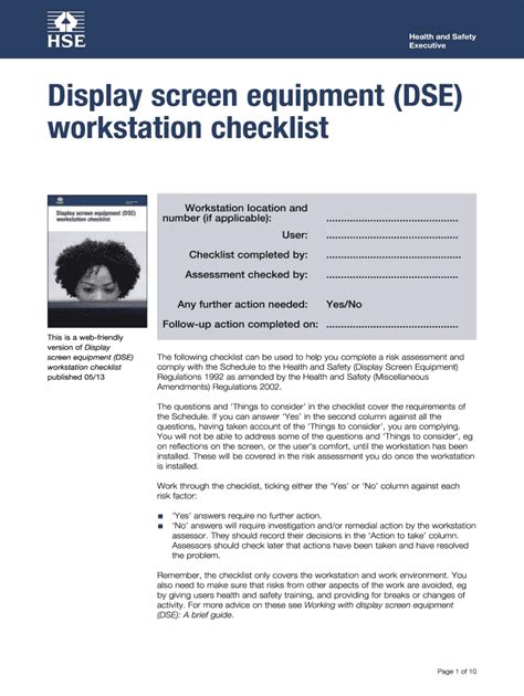 Dse Risk Assessment Template Word Fill Out Sign Online Dochub