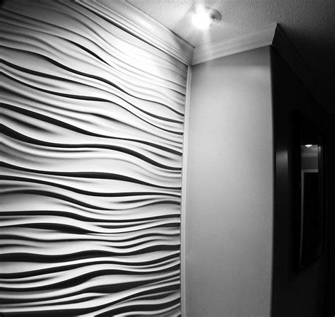 Wavy Textured Wall Panels