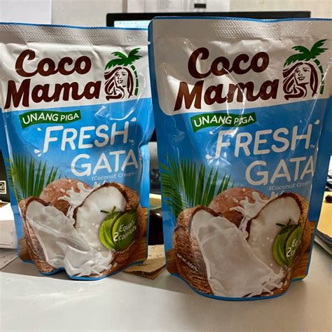 Coco Mama Fresh Gata Coconut Cream 400ml Shopee Philippines