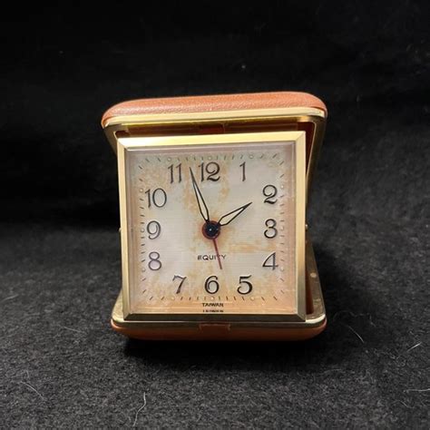 Equity Other Vintage Equity Folding Wind Up Travel Alarm Clock Poshmark