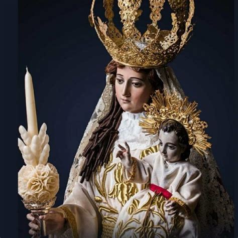 Feligreses Se Preparan Para Celebrar A La Virgen De Candelaria