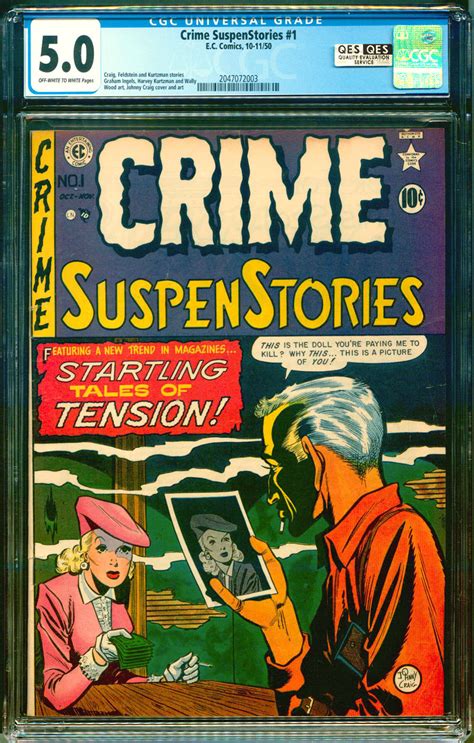 Comicconnect Crime Suspenstories Cgc Vg F