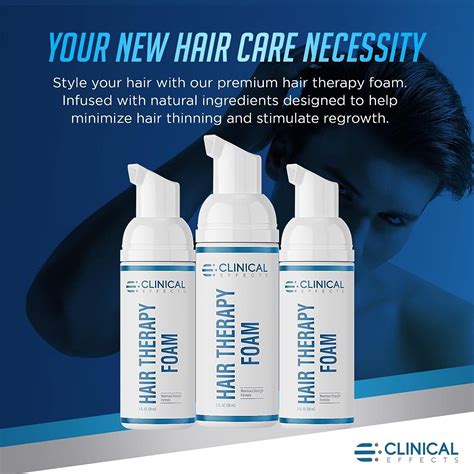 Men's Hair Growth Foam with Peppermint Oil, Saw Palmetto, Avocado Oil ...