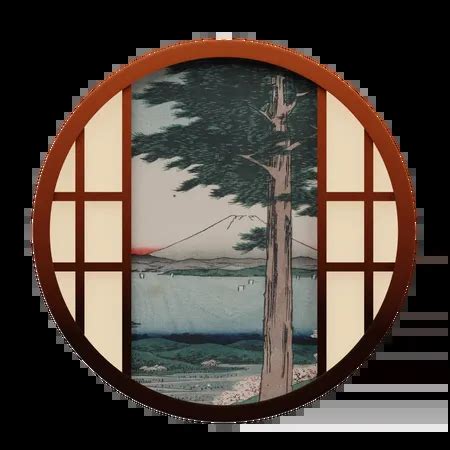 Japanese Window 3D Icon download in PNG, OBJ or Blend format