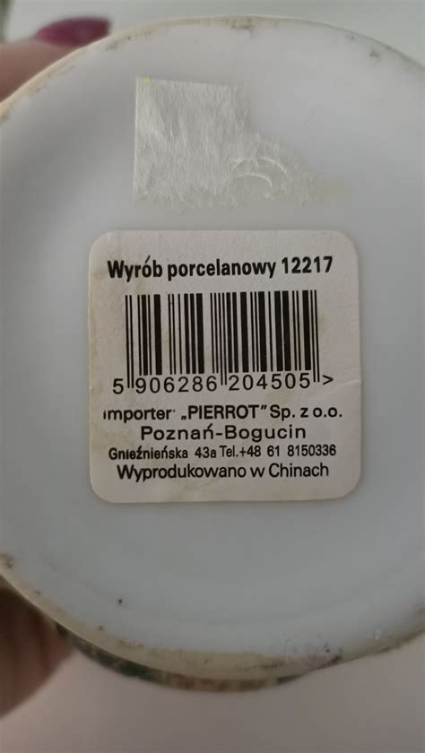 Japońskie chińskie motywy malowana cukierniczka porcelana Kraków