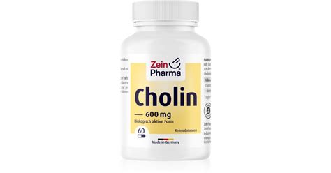 Zeinpharma Cholin Mg Capsules Con U Pour Maintenir Le Foie En Bonne