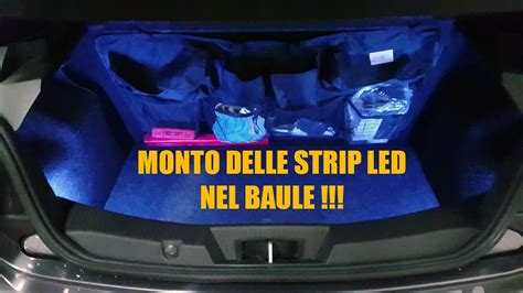 Impianto Led Baule Alfa Romeo Mito Youtube