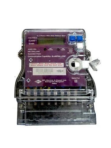 30A Hpl Single Phase Energy Meters For Residential 240V At Rs 2070 In