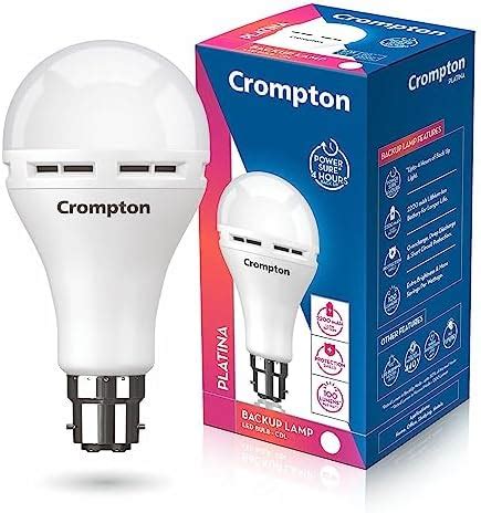 Buy Crompton Rechargeable W Emergency Inverter Led Bulb Cool White