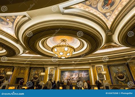 Caesars Palace Hotel Lobby, Las Vegas, Nevada Editorial Stock Photo - Image of symmetry ...